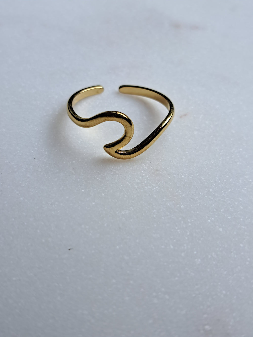 Sissy golf ring - stainless steel - goud of zilver