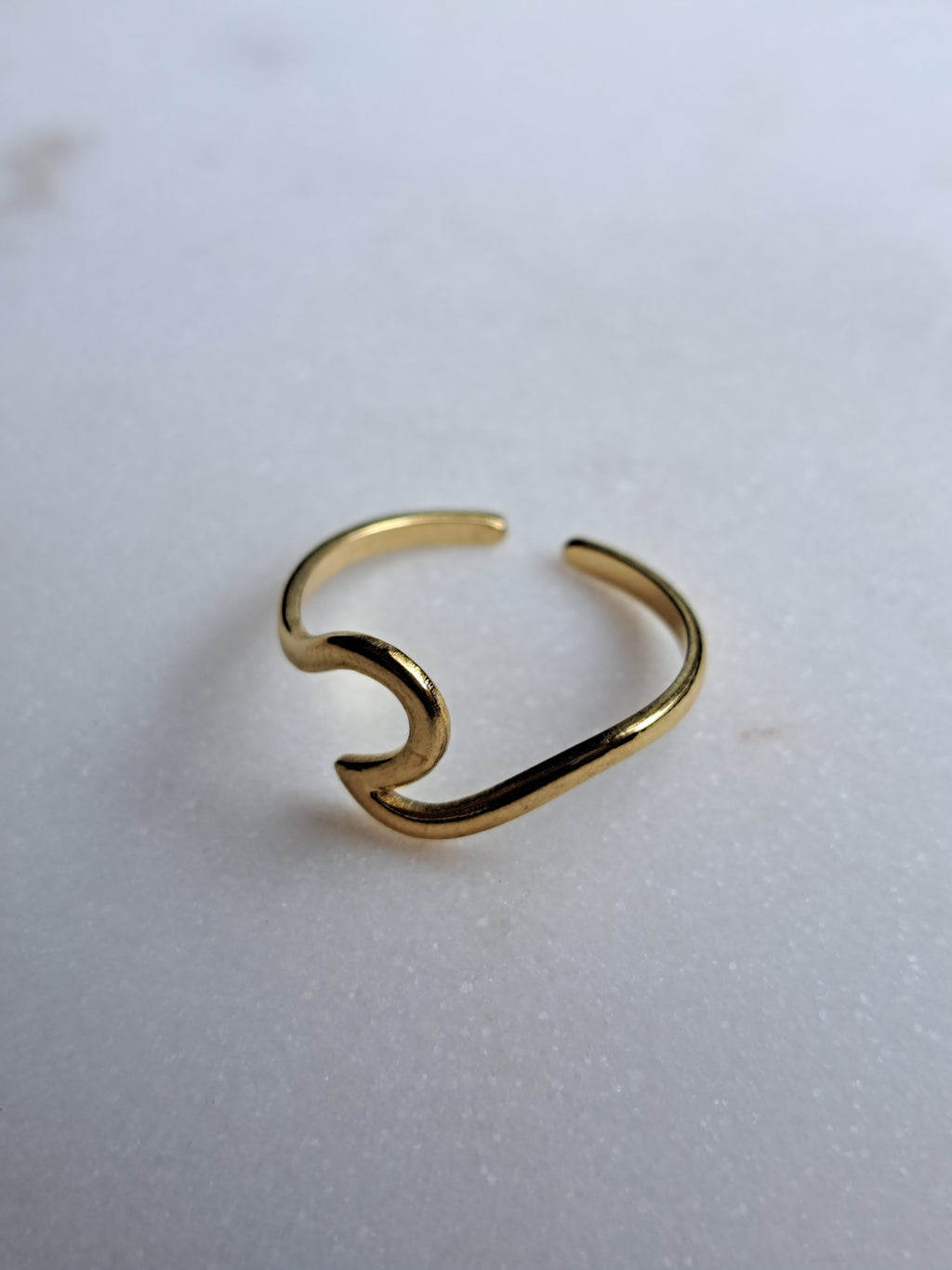 Sissy golf ring - stainless steel - goud of zilver