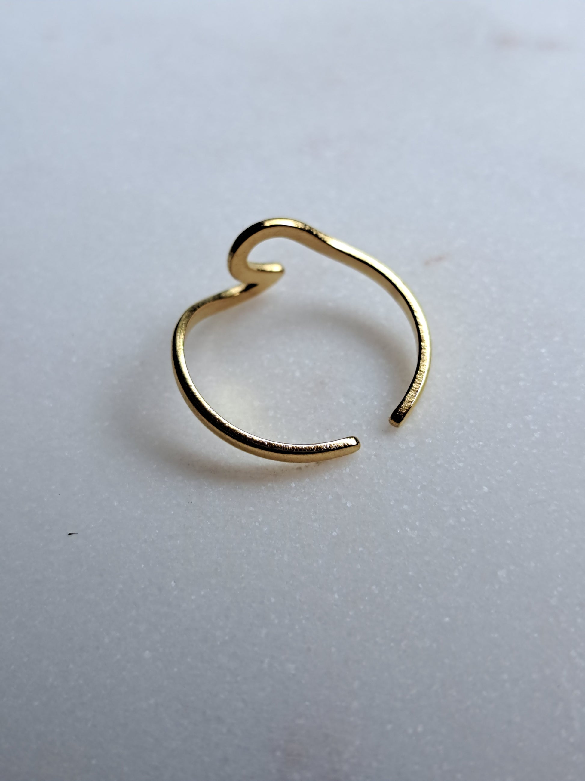 Sissy golf ring - stainless steel - goud of zilver