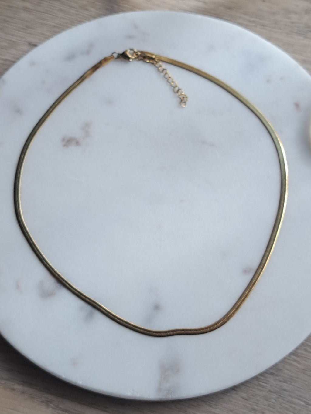 Sissy snake ketting - stainless steel - goud of zilver