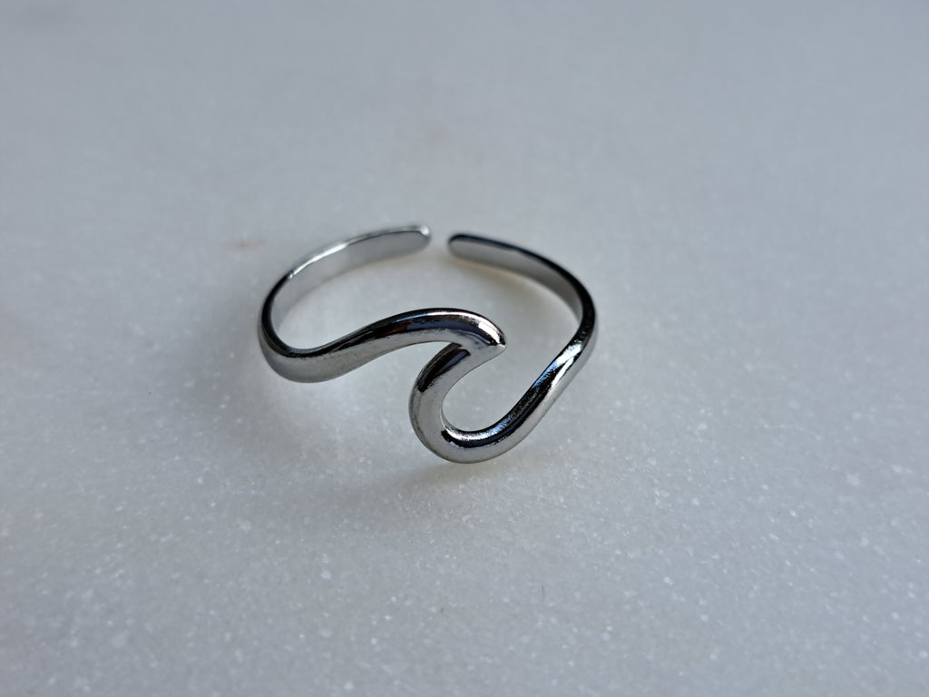 Sissy golf ring - stainless steel - goud of zilver