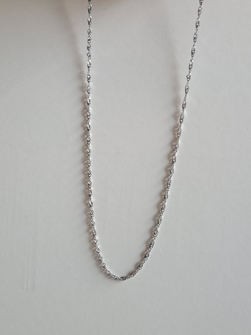 Sissy twist ketting - stainless steel - goud of zilver